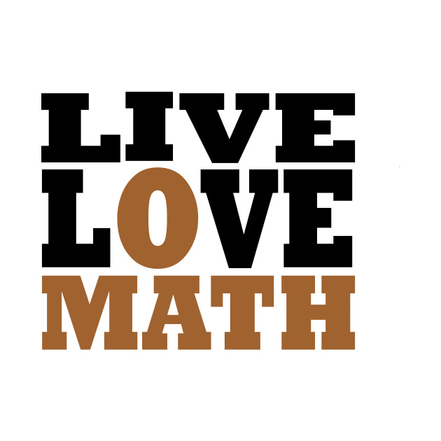 live love math by UrbanCharm