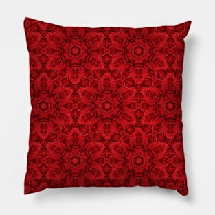 Roses are Reddish Pattern 2 Pillow