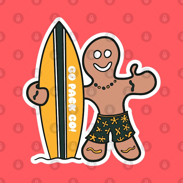 Surfs Up for the Green Bay Packers! by Rad Love