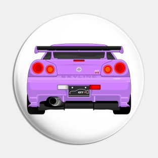 GTR R34 VIOLET Pin