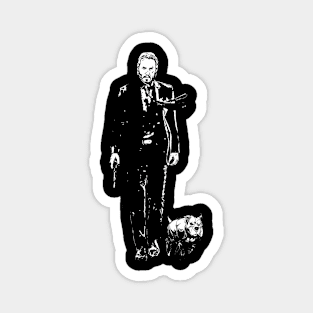 John Wick & dog Magnet