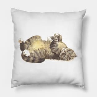 Tabby cat Pillow