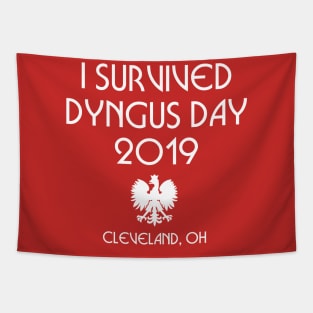 I Survived Dyngus Day Cleveland OH Tapestry