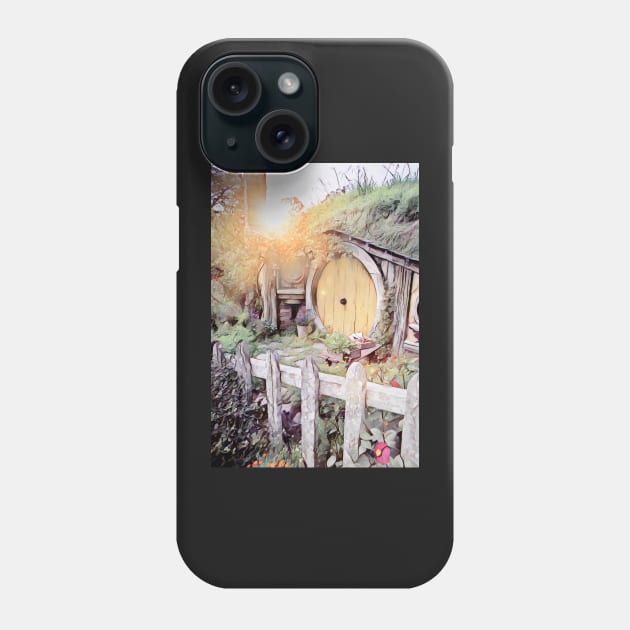 Sunset over Sam's House Phone Case by TtripleP2