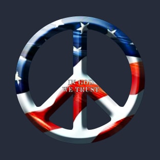 American Peace Symbol T-Shirt