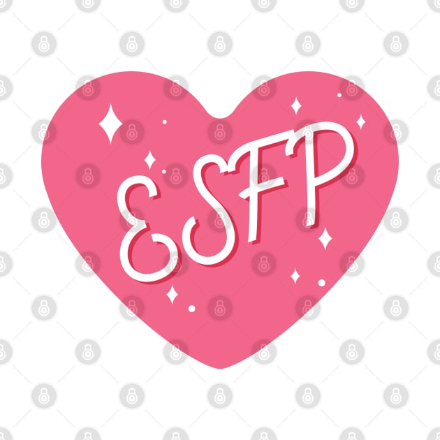 ESFP personality typography by Oricca