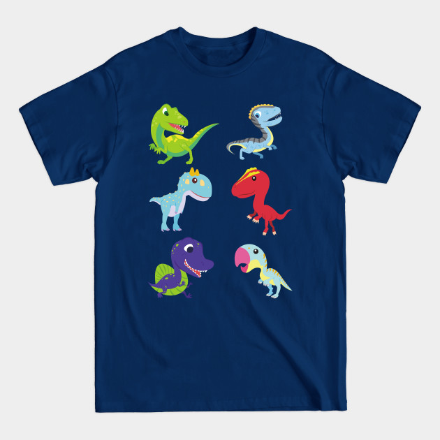 Discover BABY DINOS FOR LEARNING COLORS AND COUNTING - Baby Dino - T-Shirt