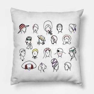 Ladies Pattern Two Pillow