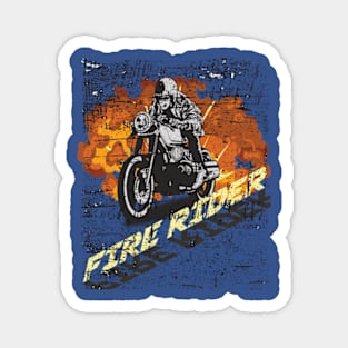 Fire Rider Vintage Magnet