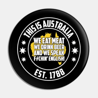 this is australia Pin