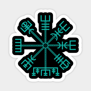 Vegvisir Icelandic Magical Stave Magnet