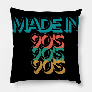 Made in the 90's Pillow