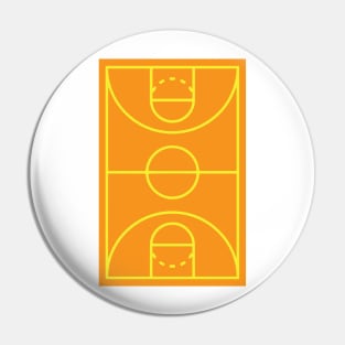 Basketball Court Pin