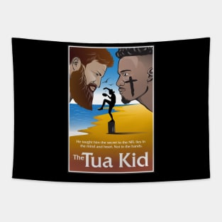 Tua Tagovailoa / Ryan Fitzpatrick Drive-in Movie Ready Tapestry