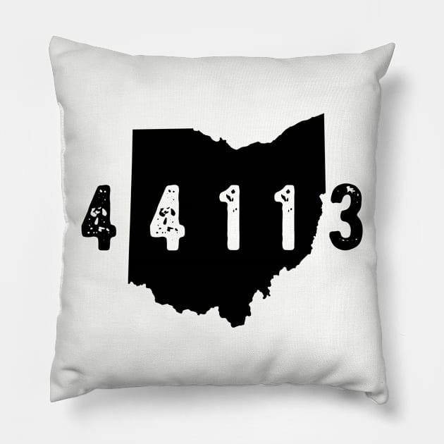 Ohio 44113 Ohio City Pillow by OHYes