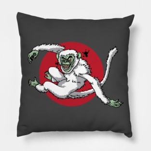 Ghost Monkey Pillow