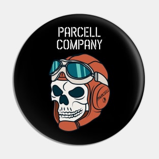 Parcell Skull White Pin