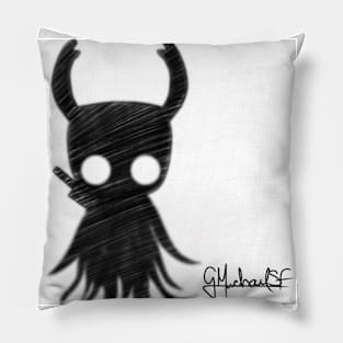 Dark Hollow Knight (Fan Art) Pillow