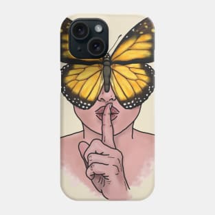 Quiet Butterfly Phone Case