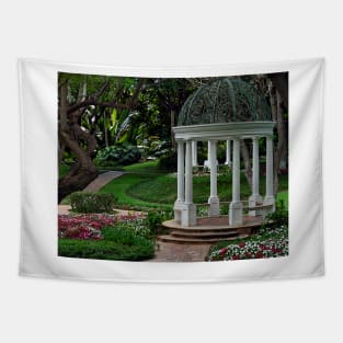 Step Up To The Gazebo Tapestry