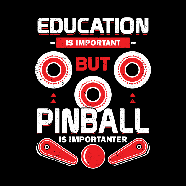 Education Is Important But Pinball Is Importanter by Dolde08