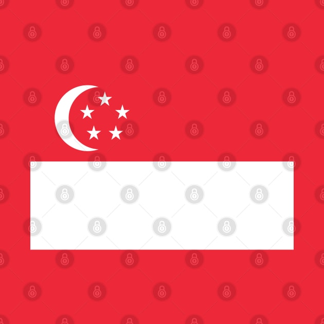 Singapore Flag by Historia