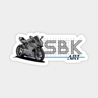 ducati panigale v2 superbike art Magnet