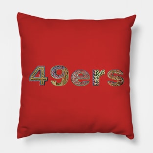 49ers Pillow