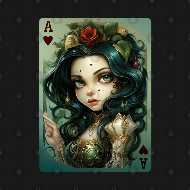 Manga playing cards by Pflugart