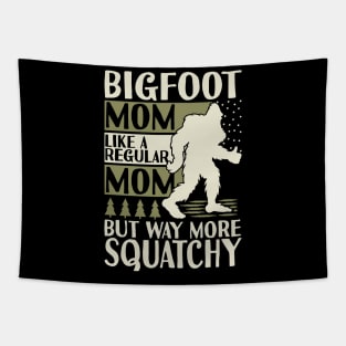 Bigfoot Mother's Day Tapestry