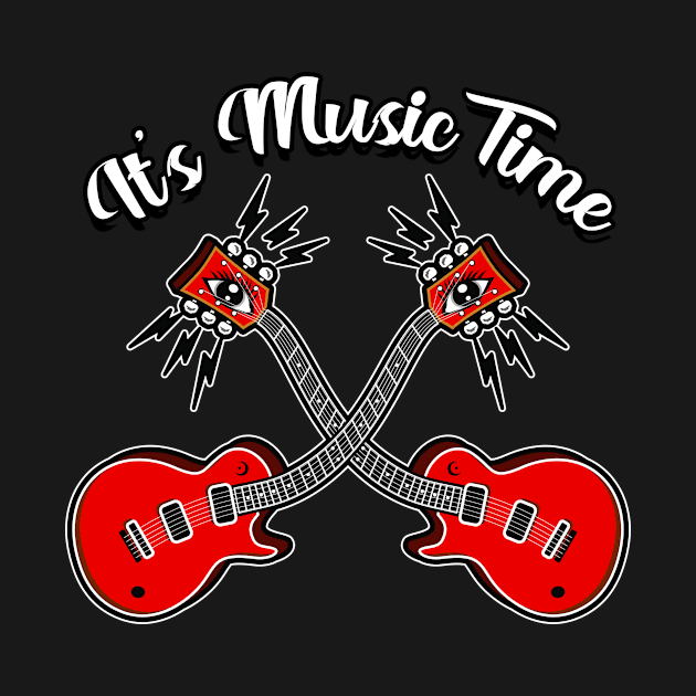 Guitar It's Music Time by letnothingstopyou