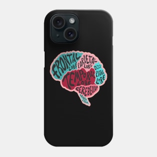 Anatomical brain Phone Case