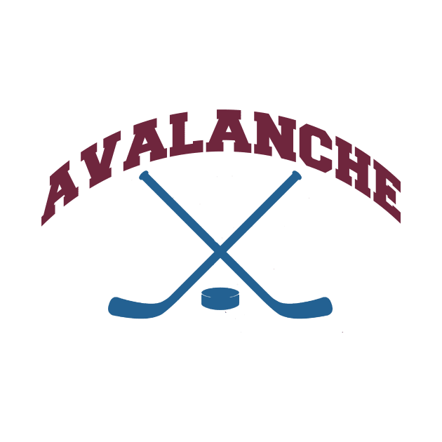 Avalanche Hokey small logo by CovpaTees