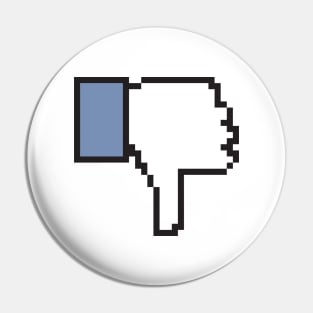 Facebook Thumb Down Pin