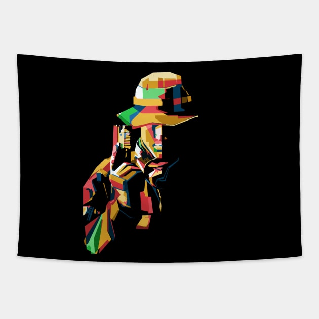 Veteran Black ops Tapestry by Shuriken