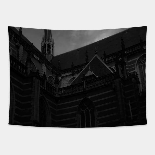 blackandwhite photograph Tapestry by r_photography1111