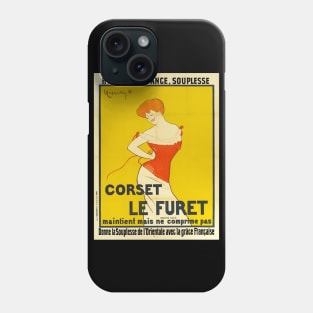 Leonetto CAPPIELLO Poster Corset Le Furet Phone Case