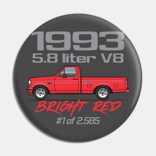 1993 red Pin