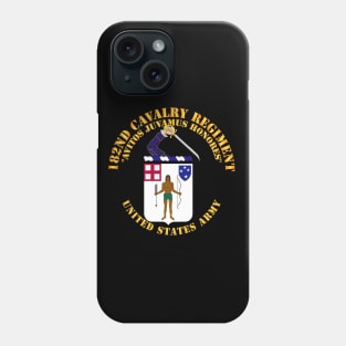 182nd Cavalry Regiment Phone Case