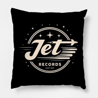 JET RECORDS // Music Fan art Pillow