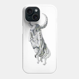 Stubborn - Watercolor - Wildemar Doomgriever Phone Case