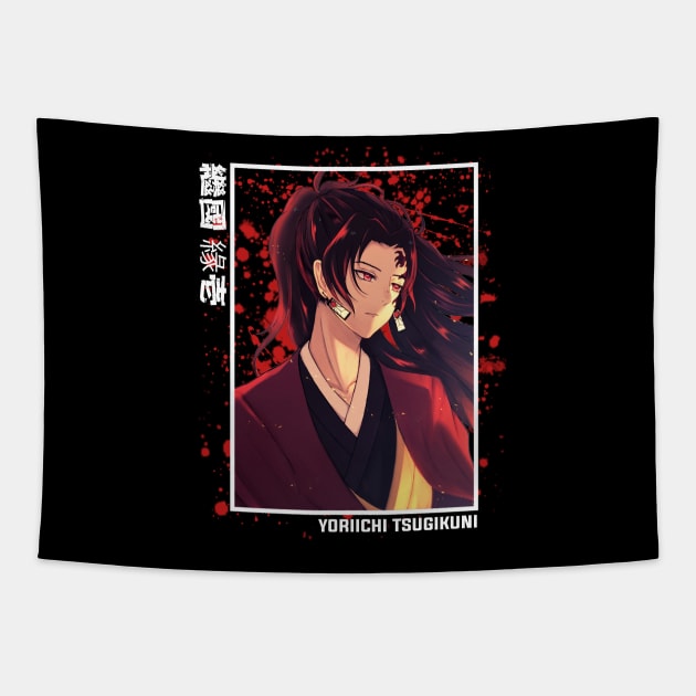 Yoriichi Tsugikuni - Demon Slayer Tapestry by Otaku Emporium