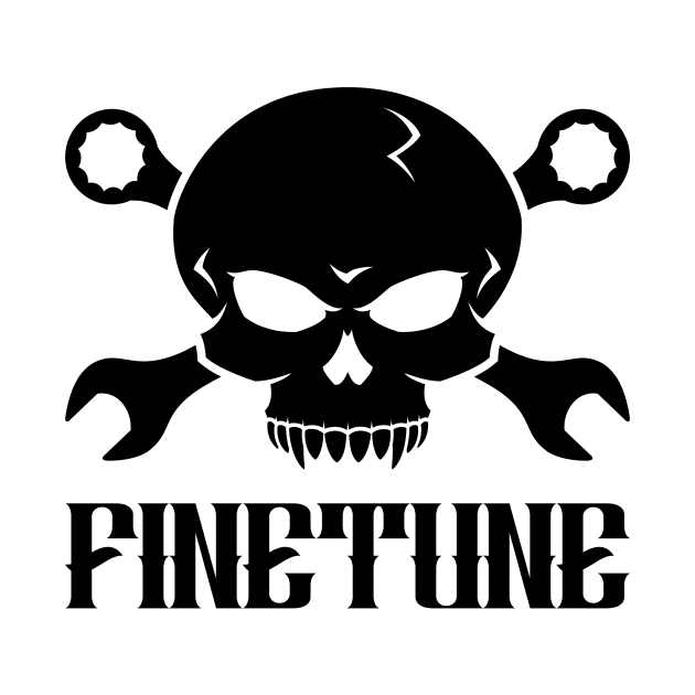 Skull 'n' Tools - Finetune (black) by GetThatCar