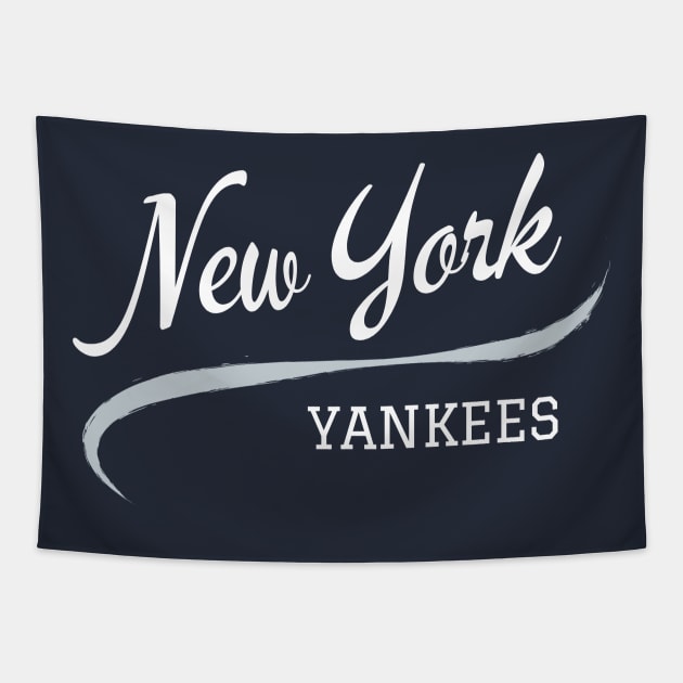 Yankees Retro Tapestry by CityTeeDesigns