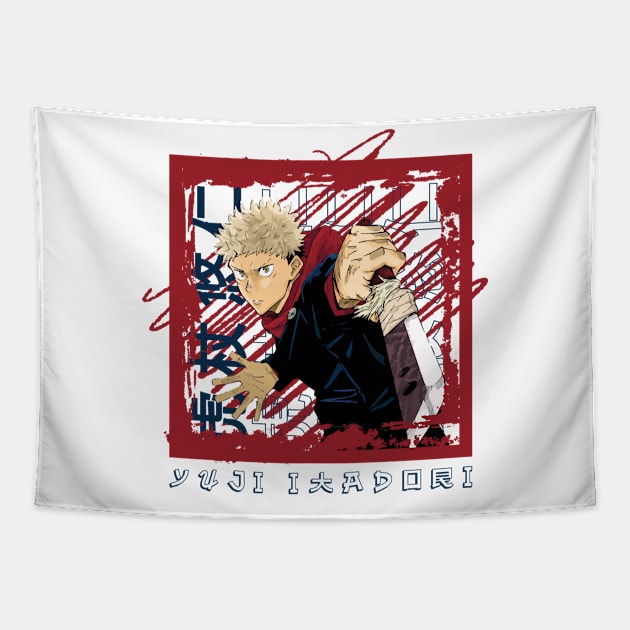 MANGA JUJUTSU KAISEN 0 YUJI T-SHIRT Tapestry by Huko