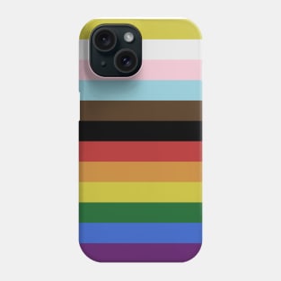 Progress Pride Flag LGBTQI+ Colorful Diversity Phone Case