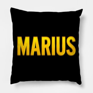 Marius Name Pillow