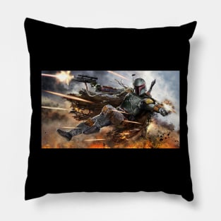 Deadliest bounty hunter in the galaxy Pillow