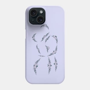 Cling to life, cling to rose Phone Case