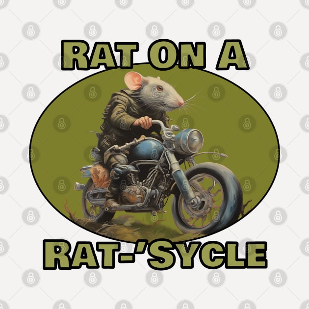 Rat on a rat-'sycle by CS77